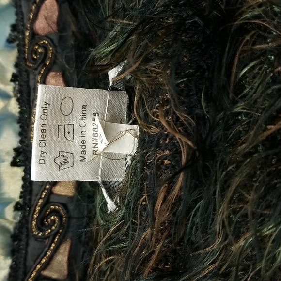 Anis.A Shag Embellished Jacket - Picture 7 of 16